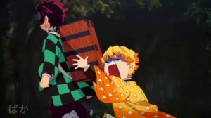 Клинок рассекающий демонов Смешные моменты