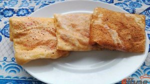 Блинчики с ветчиной помидорами и сыром