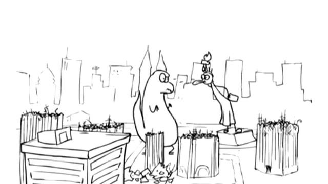 Godzilla vs Statue (мульт-приколы) смотреть онлайн