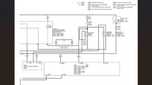 Nissan Qashqai j11 электросхема запуска двигателя