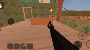 нож,пистолет,и топор в ангри нейбор😨😯😲🤯