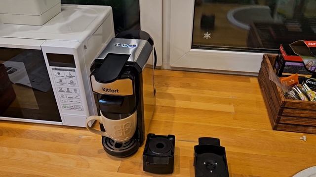 Готовим кофе с кофеваркой Kitfort KT-7192 @Kitfort @Китфорт смотреть онлайн