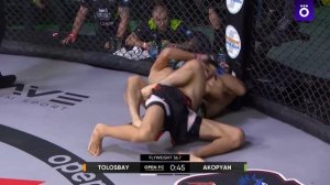 ЖЕСТКО ЗАДУШИЛИ | Алимбек Толосбай vs Агаси Акопян | OPEN F