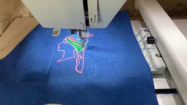 Машинная вышивка✨ Кестелеу #вышивка #вышивканаодежде смотреть онлайн