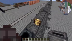 Minecraft Crate Mod Крутой Огромный ПОЕЗД 1.19.2