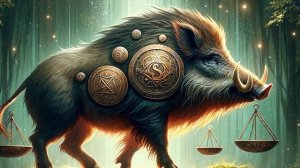 Баланс: знак зодиака  ВЕСЫ рожденные в год КАБАНА