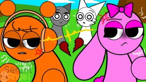 СПРУНКИ Sprunki мультфильм - Спрунке разбили сердце
