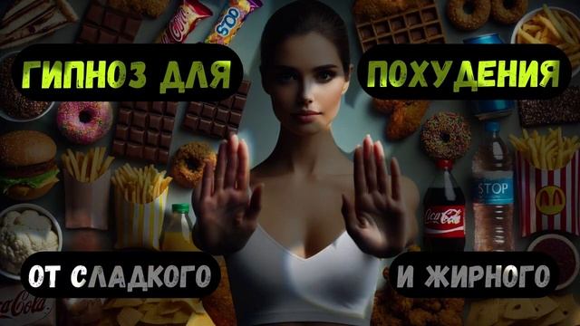 Гипноз для похудения 🌀 От сладкого и жирного смотреть онлайн