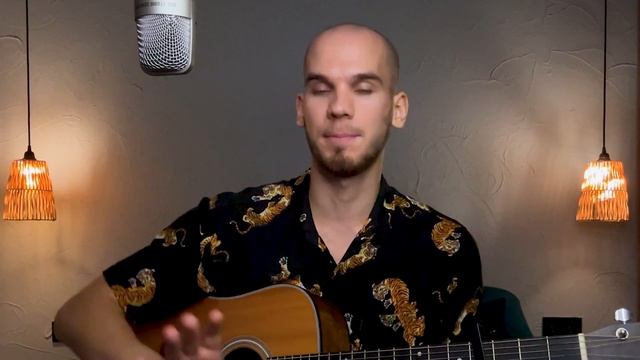 Как сыграть «Группу крови» БЕЗ баррэ? Урок игры на гит? смотреть онлайн