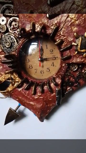 Стимпанк часы. Сердце. Валентинка. Заказать можно напи смотреть онлайн