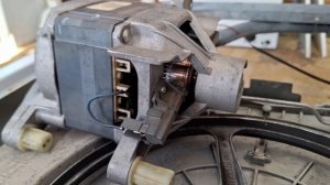 Короткое замыкание якоря двигателя , стиральной машин