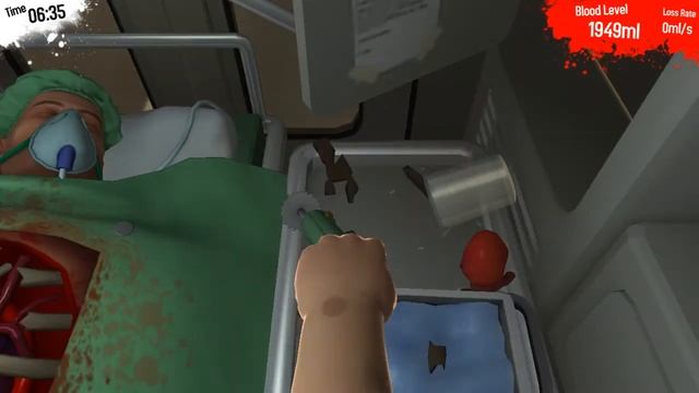 ПОЛУДЯВАНЕ В ЛИНЕЙКА!!! | Surgeon Simulator 2013 #2 смотреть онлайн