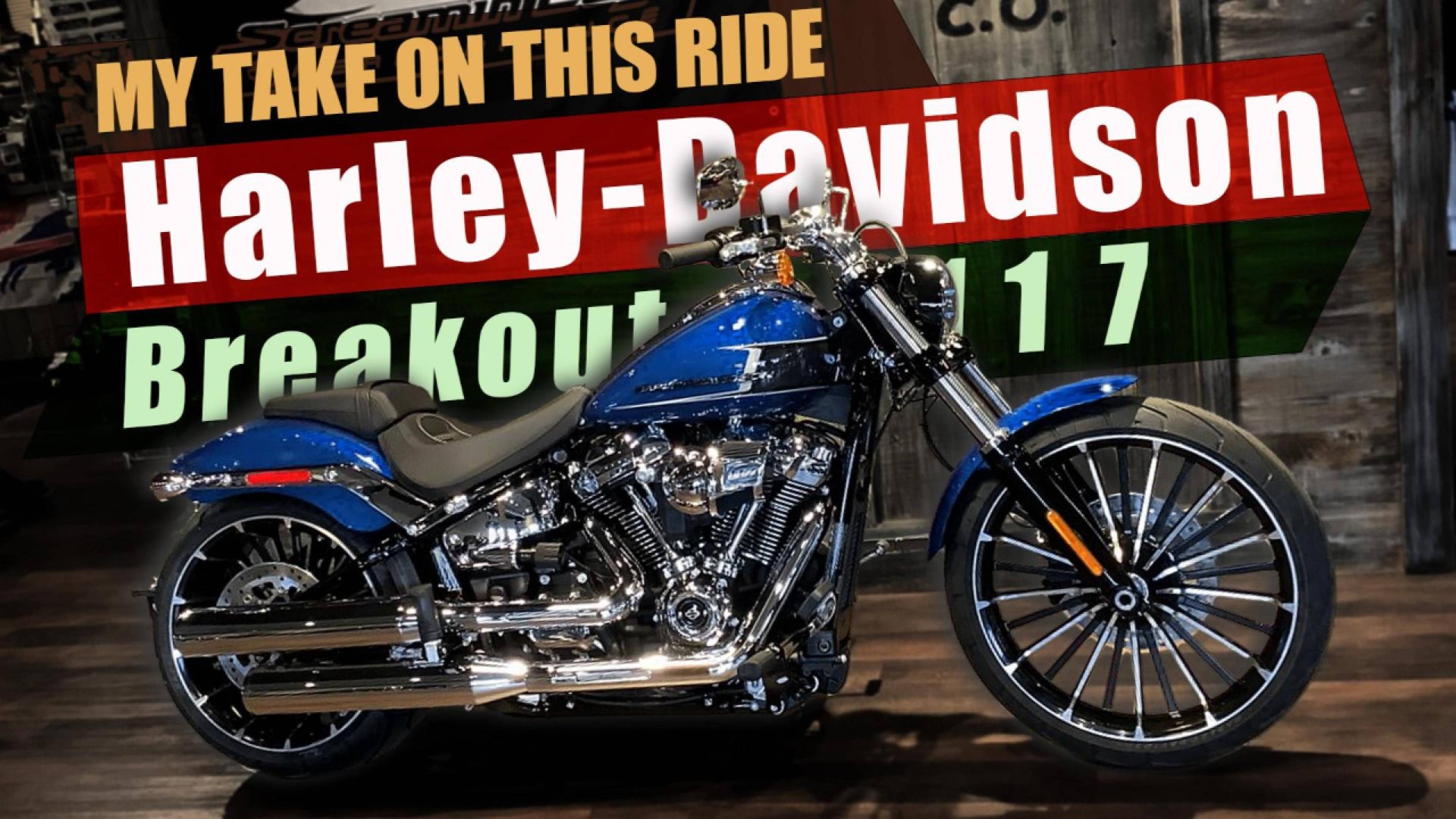 Мысли вслух: Harley-Davidson Breakout 117 (2024). Заводской кастом 🦾 смотреть онлайн