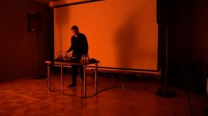 Презентация звукового произведения «Темная Оттепель» и артист-ток с художником Романом Головко