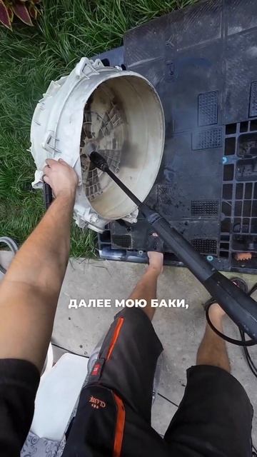 Замена подшипников барабана СМА Indesit. Часть 3 смотреть онлайн