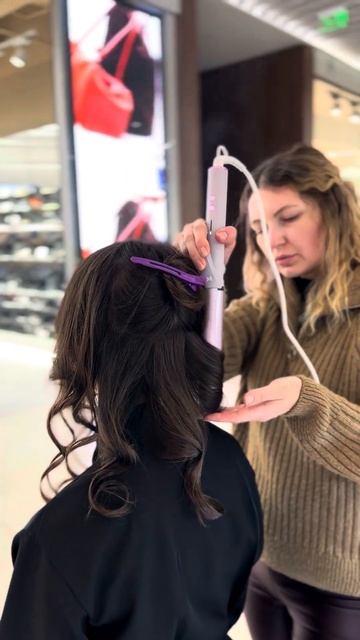 Як накручувати локони на плойку @ksuu__store #здоровеволосс смотреть онлайн