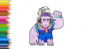 Как нарисовать Фрэнка из Бравл Старс⭐