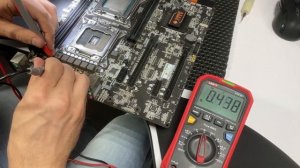Ремонт ДВУХСОКЕТНОЙ платы из Китая! HuananZhi X79-4D после скачка напряжения - подарка подписчика!
