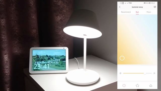 Димируема нощна LED лампа YEELIGHT YLCT03YL с Wi-Fi управление и б? смотреть онлайн