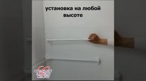 Сушилка для белья настенная LUX с передвижными верёвка?