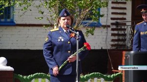 В ЛИУ-8 УФСИН России по Алтайскому краю открыли мемориал, посвященный героям ВОВ