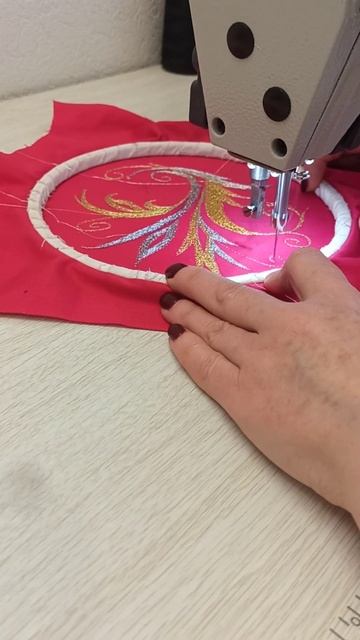 Вышивка в свободно ходовой технике. #свободноходовая_? смотреть онлайн