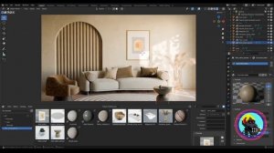 Как настроить asset browser в Blender. Блендер на русском.