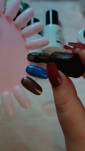 Альтернатива гель лаку, не нужно сушить в лампе #маник? смотреть онлайн