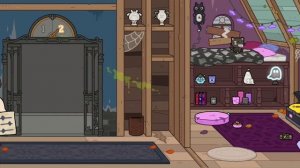 секретки в тока бока,в страшном доме