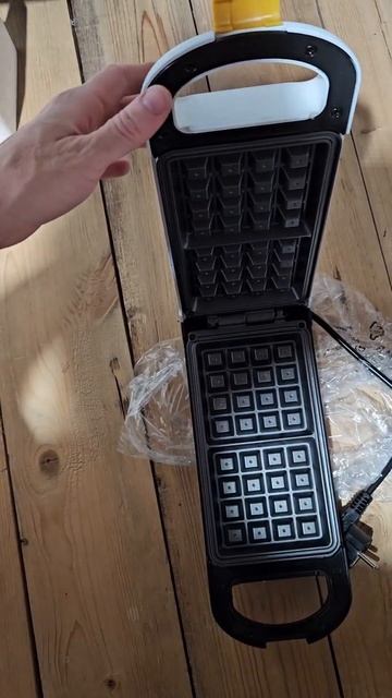 Распаковка купленной вафельницы для бельгийских вафе смотреть онлайн