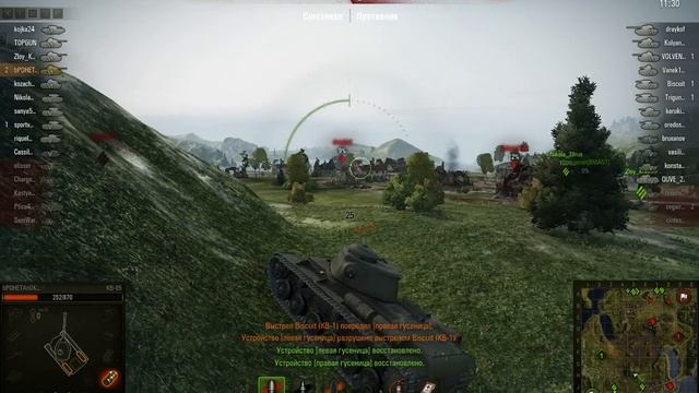 КВ-85, Топь, Стандартный бой смотреть онлайн