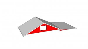 Дачный домик Крыша