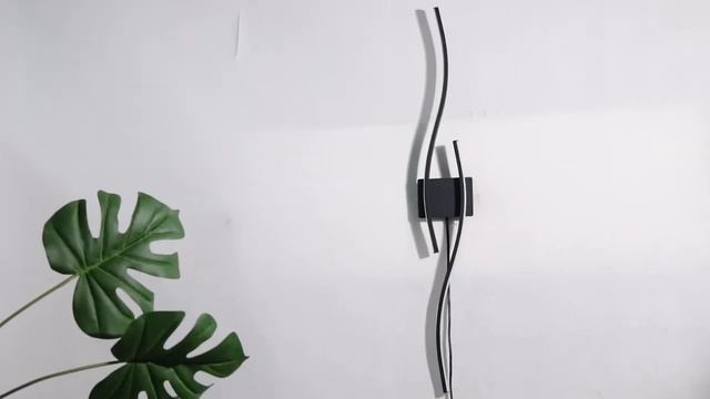 Минималистичный LED настенный светильник, три цвета, пл смотреть онлайн