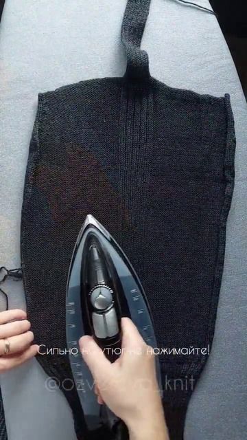 как правильно отпаривать вязаные детали #вяжуназаказ смотреть онлайн