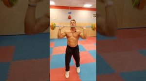 АРМЕЙСКИЙ жим ШТАНГИ стоя/техника выполнения