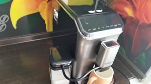 сделал кофе в автоматической кофемашине Kitfort kt-7166