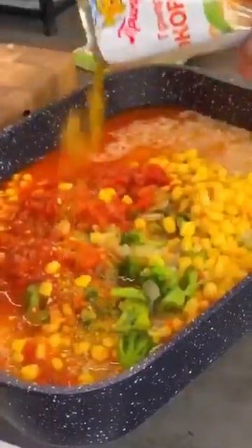 Ножки с рисом и овощами в духовке🍗 #рецепт #готовимпо?
