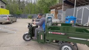 🙌КРАТКИЙ ОБЗОР НА ДАЧУ Новинка✅ ГРУЗОВОЙ TPЕXKОЛECHЫЙ ✔️Помощник 1500W 60v 40.Ah Нагрузка 1.5 тонн