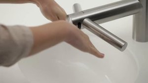 Сушилка для рук   воды Dyson Airblade Wash+Dry WD 04 (низкая)