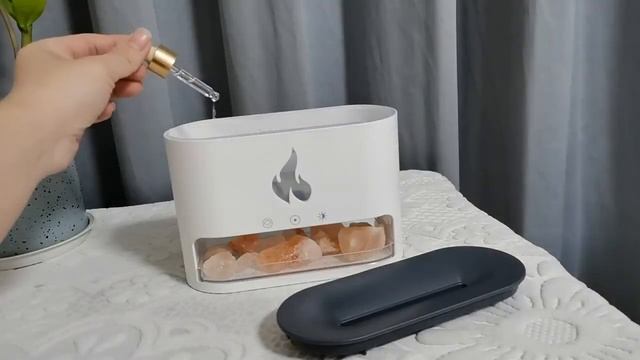 Увлажнитель пламени из лавового камня смотреть онлайн