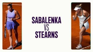 29.04.2025. Арина Соболенко - Пейтон Стернс. WTA Madrid. Aryna Sabalenka - Peyton Stearns