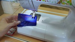 Janome Color 55.  Начало шитья