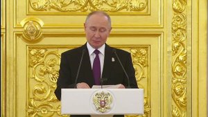 Торжественный обед от имени Президента России для глав делегаций, прибывших в Москву на 80-ие Победы