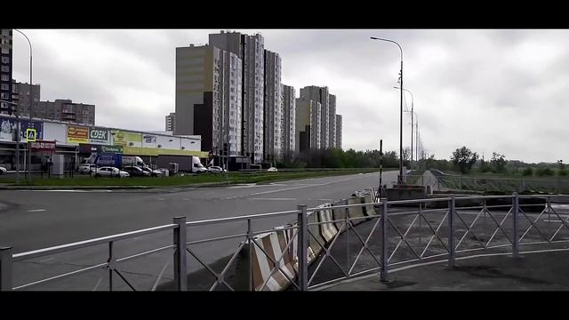 Оренбург По ул. Уральской до дублёра ул. Чкалова Видео Виктор Поживин