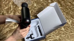 Перкуссионный массажер MGun YG-54 с 4 насадками