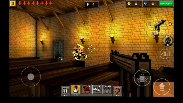 Прохождение Pixel Gun 3D # 1 смотреть онлайн