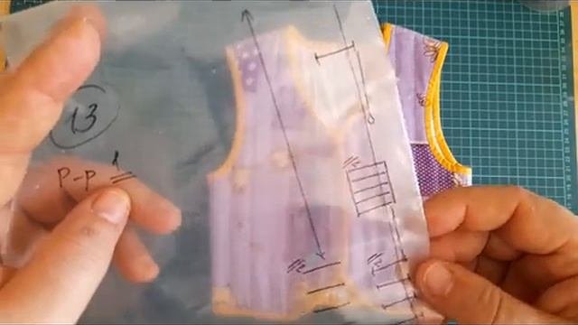 Стеганая детская жилетка Ч. 2.  Выкройка и материалы. Из