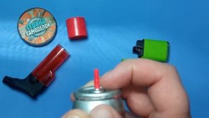 Покажу, почему газ при заправке зажигалки выходит нар?