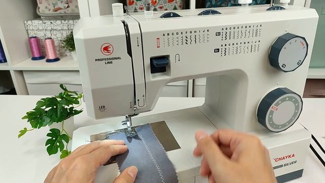 CHAYKA Silver Натяжение верхней нити смотреть онлайн