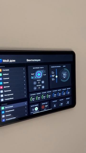 Управление вентиляцией, увлажнением | Умный дом #techinhous смотреть онлайн